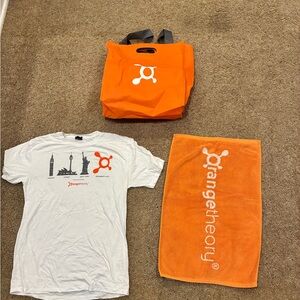Orangetheory White Graphic T-Shirt